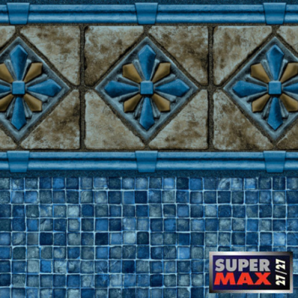 Royale/Blue Mosaic - Supermax 27/27