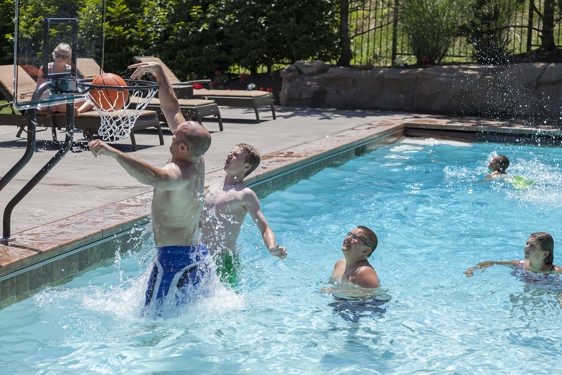 Turn your pool into a slam dunk!
